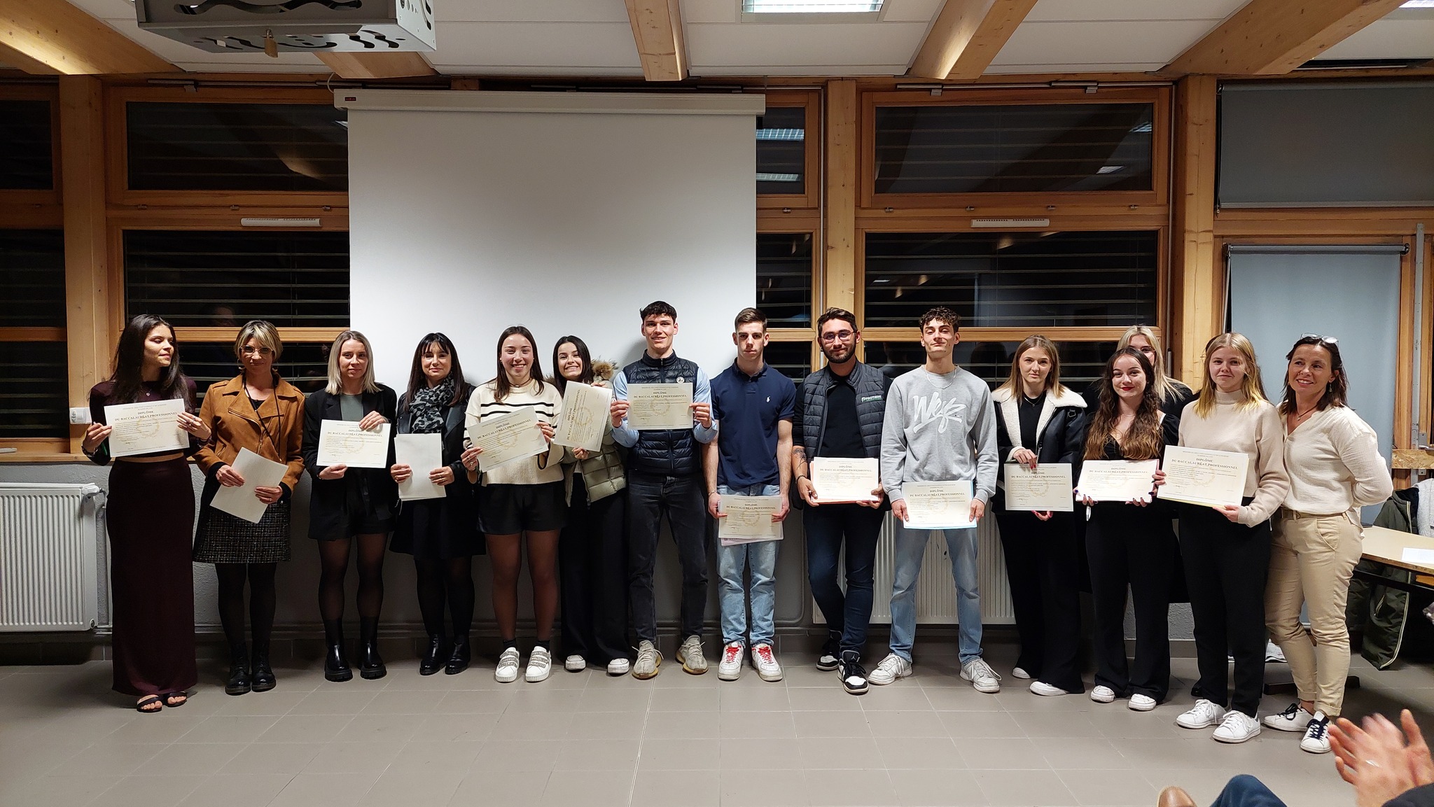 Remise des diplômes session 2023 Lycée JB d'Allard